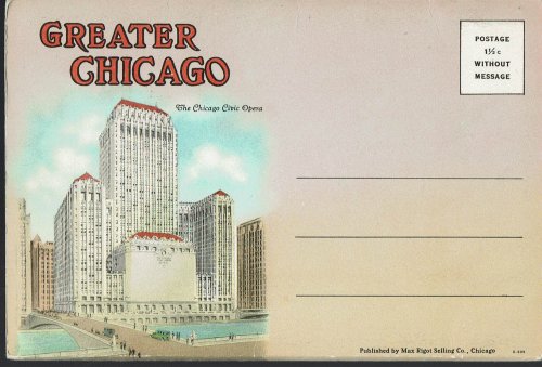 Greater Chicago: Vintage Postcard Book (circa 1925)