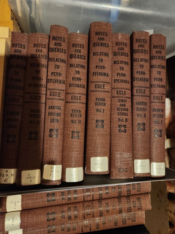 Notes and Queries Historical and Genealogical Chiefly Relating to Interior Pennsylvania (11 Volumes)