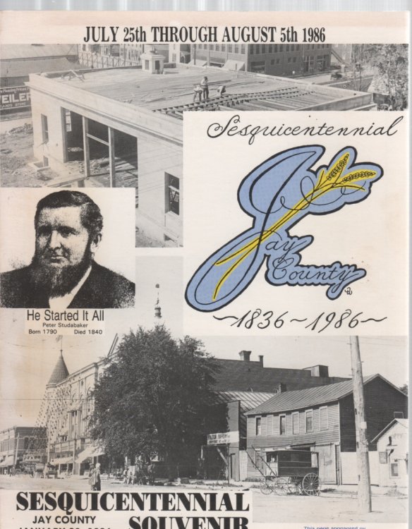 Jay County Sesquicentennial 1836-1986