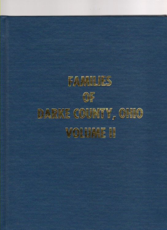 Families of Darke County, Ohio Volume II