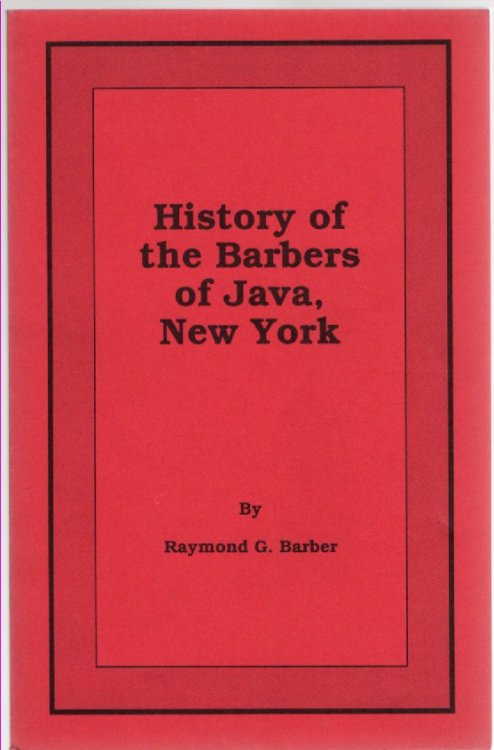 History of the Barbers of Java, New York