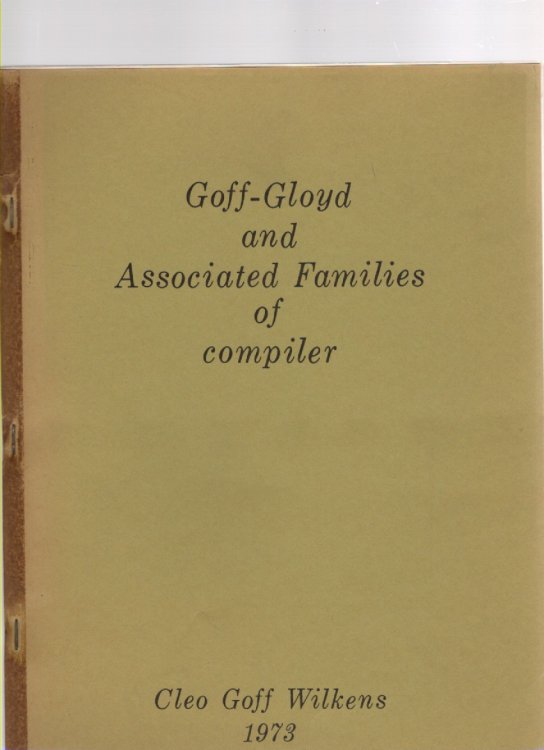 Goff-Gloyd and Associated Families of compiler