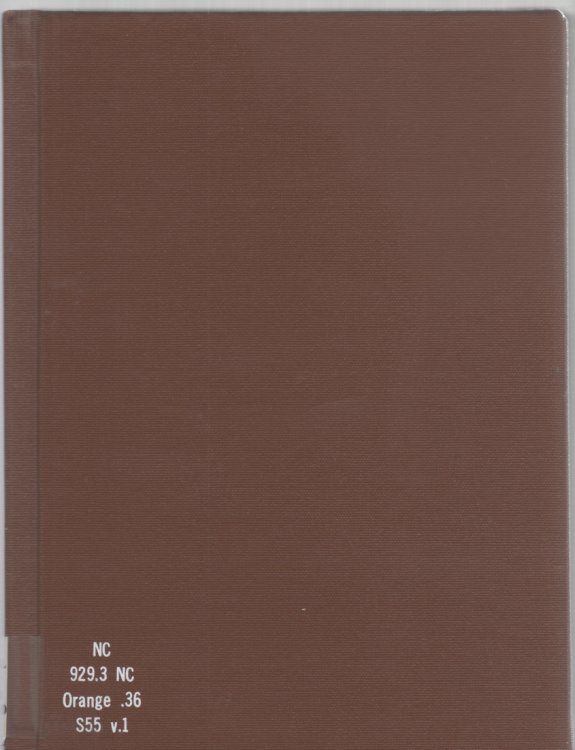 Abstracts of Wills Recorded 1752 Through 1800 in Orange County, North Carolina in Will Books A B and C Plus 20 Pages in Book D