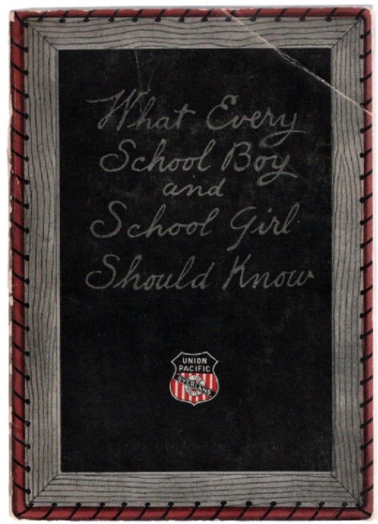 What Every School Boy and School Girl Should Know