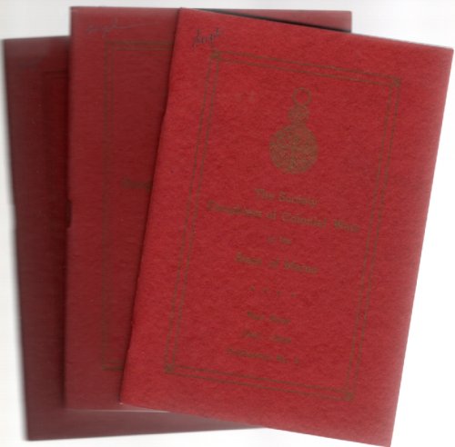 The Society Daughters of Colonial Wars in the State of Maine Year Book 1941-1944 Publication No. 2; 1944-1947 Publication No. 3; 1947-1950 Publication No. 4 (3 volumes)