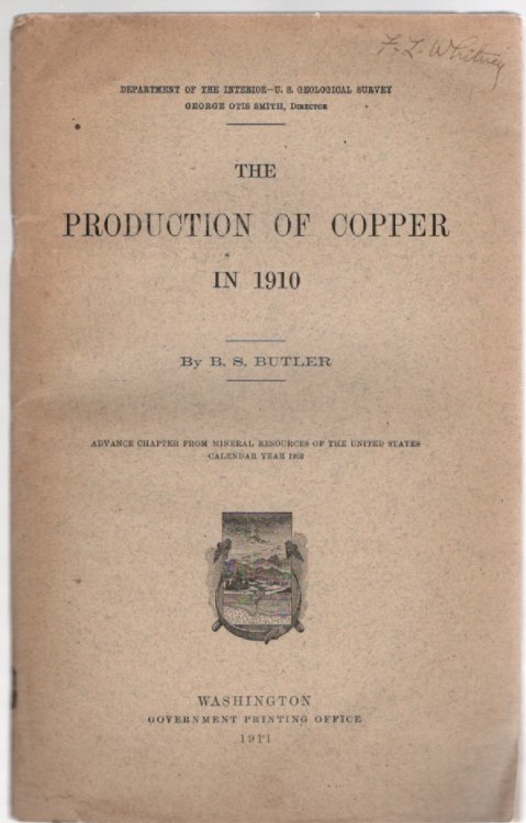 The Production of Copper in 1910