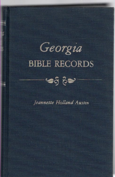 Georgia Bible Records