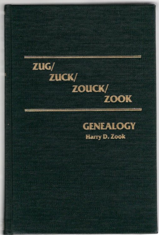 Zug/Zuck/Zouck/Zook Genealogy