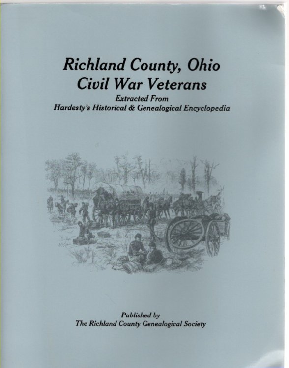 Richland County, Ohio Civil War Veterans Extracted From Hardesty's Historical & Genealogical Encyclopedia