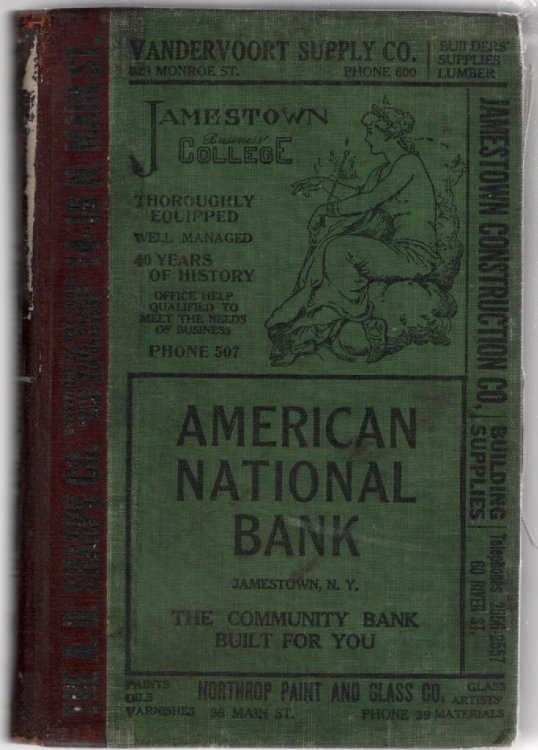 Polk's Jamestown City Directory 1926 Including Complete Directories of Celoron, Falconer and Lakewood.