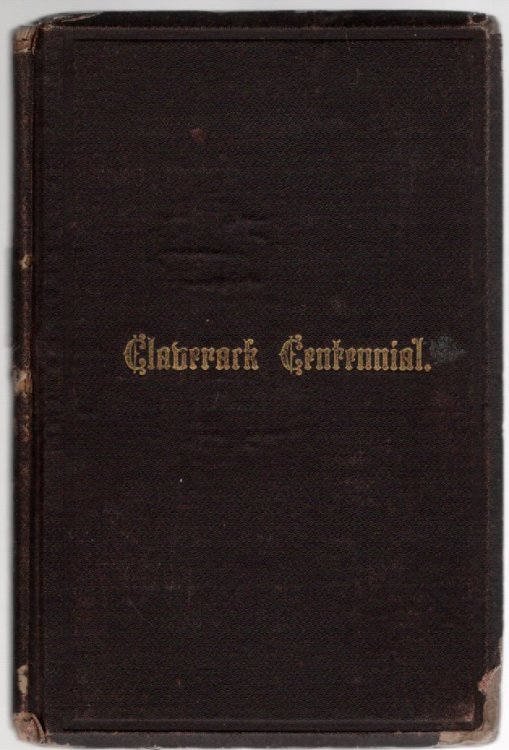 History of the Reformed P. D. Church of Claverack A Centennial Address