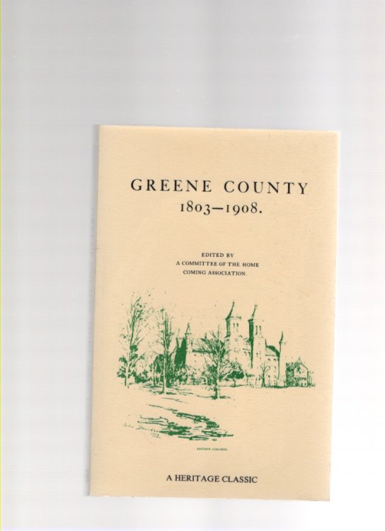 Greene County 1803-1908