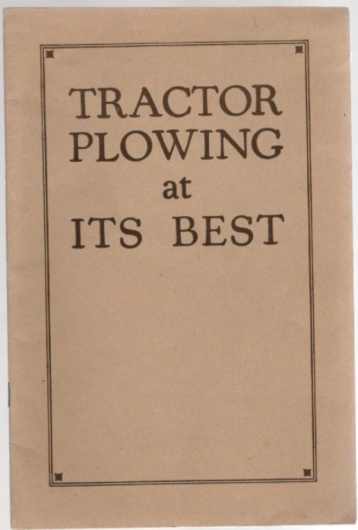 Tractor Plowing at Its Best (Illustrated)