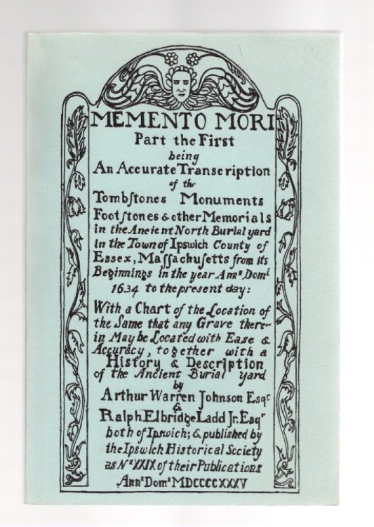 Memento Mori Part the First