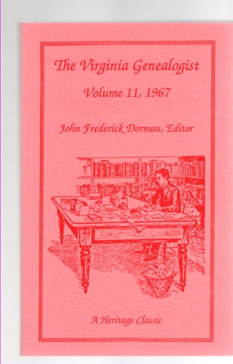The Virginia Genealogist Volume 11, 1967
