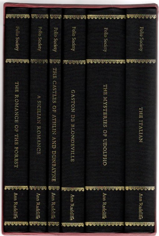 The Complete Novels of Mrs. Ann Radcliffe; The Italian, The Mystery of Udolpho, Goston de Blondeville, The Castles of Athlin and Dunbayne, A Sicilian Romance, The Romance of the Forest