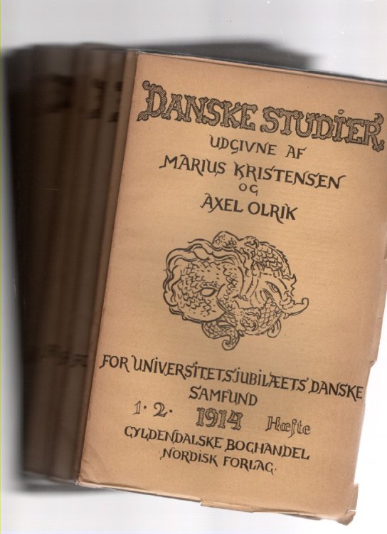 Danske Studier (Danish Studies) 1914-1918 (14 issues)