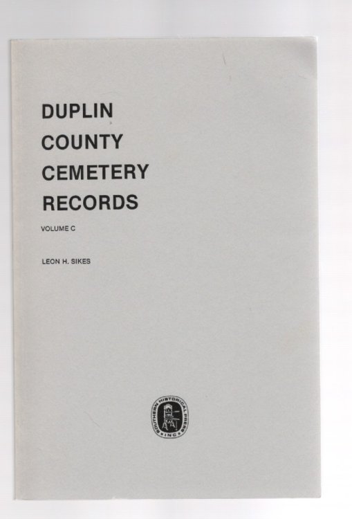 Duplin County Cemetery Records Volume C