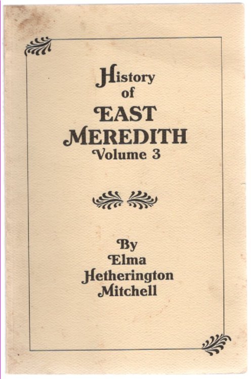 History of East Meredith