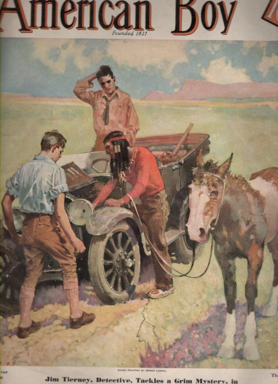 The American Boy August 1935