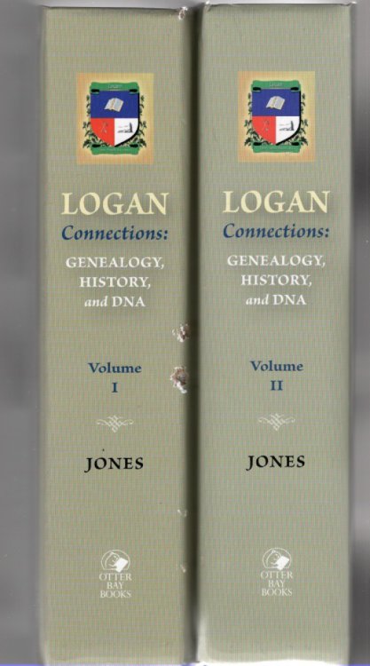 Logan Connections: Genealogy, History and DNA Volume I and II (two volumes)