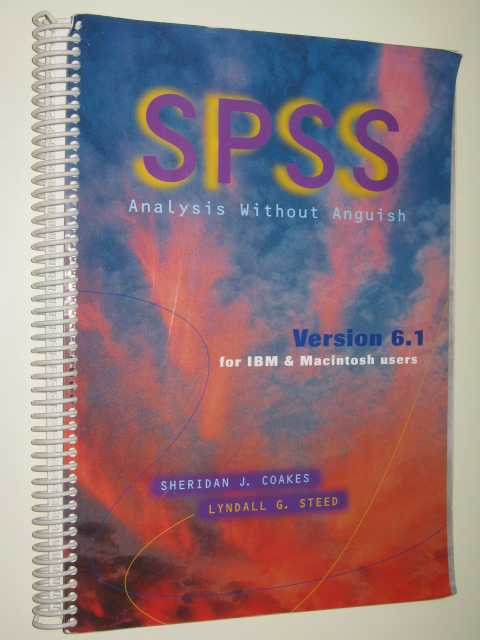 SPSS Analysis Without Anguish 6.1