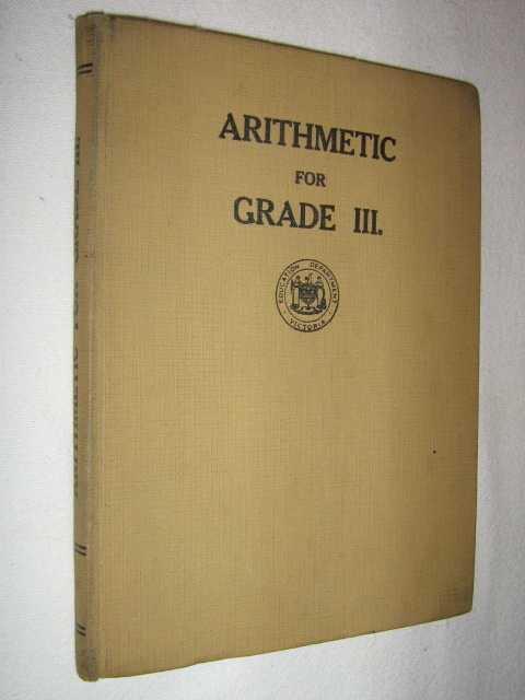 Arithmetic for Grade 3