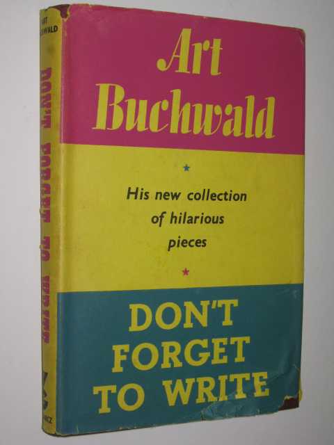 Don't Forget to Write