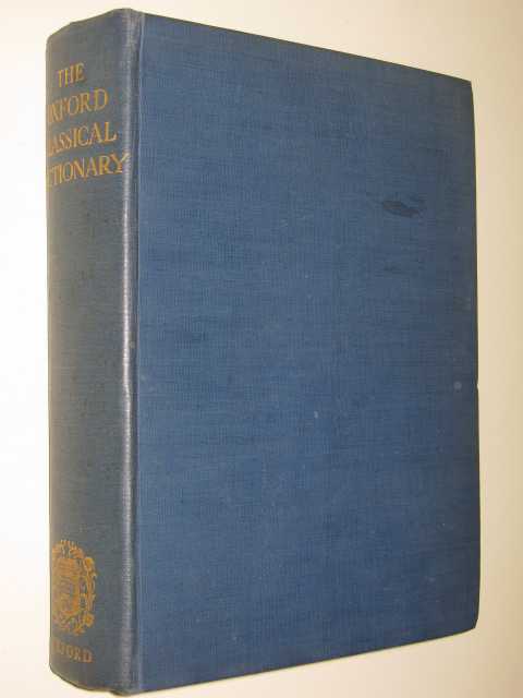 The Oxford Classical Dictionary