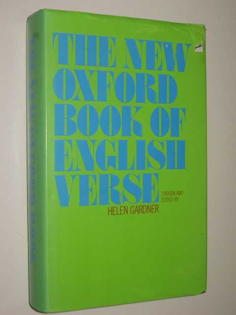 The New Oxford Book of English Verse, 1250-1950