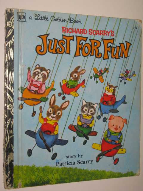 Richard Scarry's Just for Fun - Little Golden Book Series