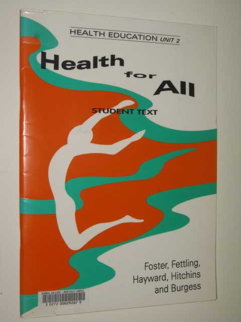 Health Education Unit 2 : Health for All