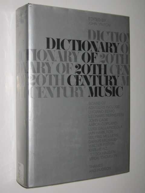 Dictionary of Twentieth-Century Music