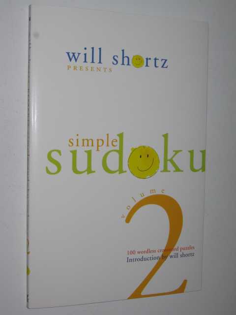 Simple Sudoku Volume 2 : 100 Wordless Crossword Puzzles
