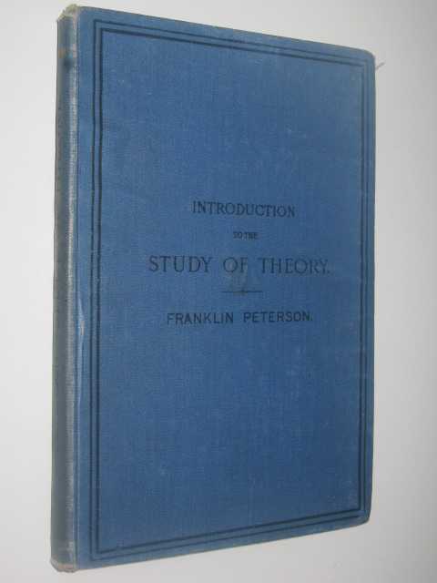 An Introduction to the Study of Theory (Music)