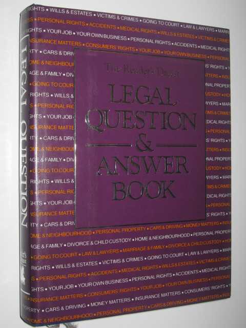 Legal Question & Answer Book