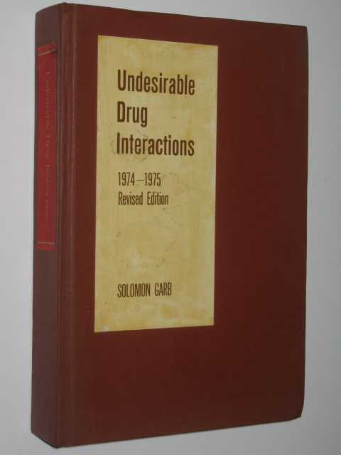 Undesirable Drug Interactions 1974-1975