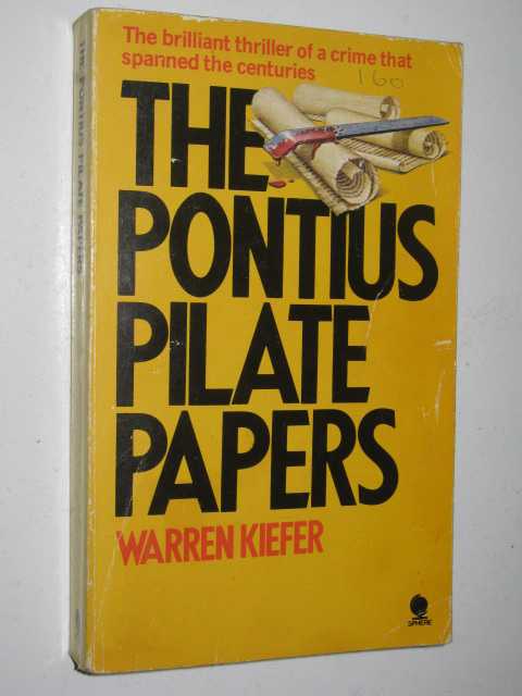 The Pontius Pilate Papers