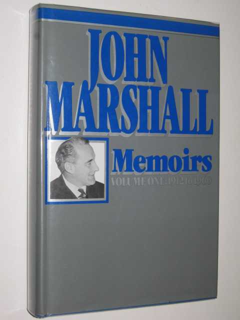 Memoirs Volume One : 1912 to 1960