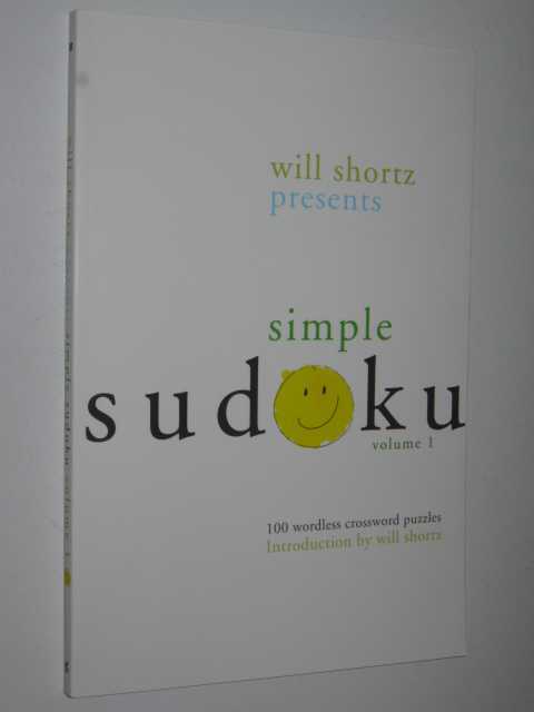 Simple Sudoku Volume 1 : 100 Wordless Crossword Puzzles