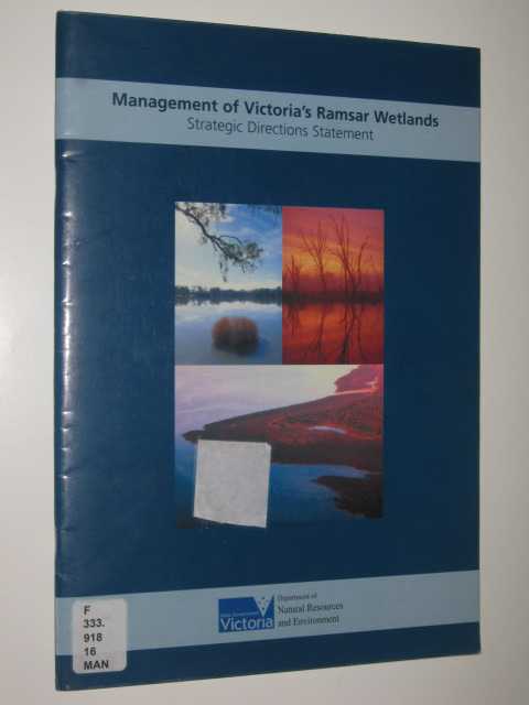 Management Of Victoria's Ramsar Wetlands