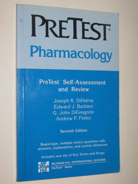 Pharmacology : Pretest Self-Assessment And Review
