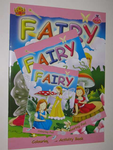 Fairy Colouring And Activity Book