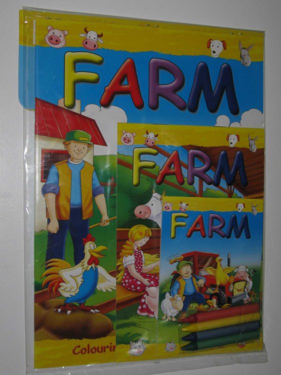 Farm Colouring and Activity Play Pack