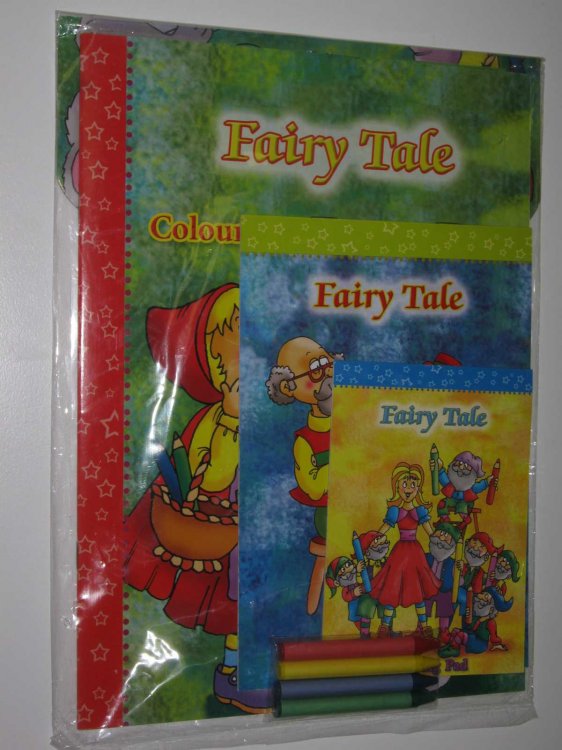 Fairy Tale Colouring and Activity Play Pack