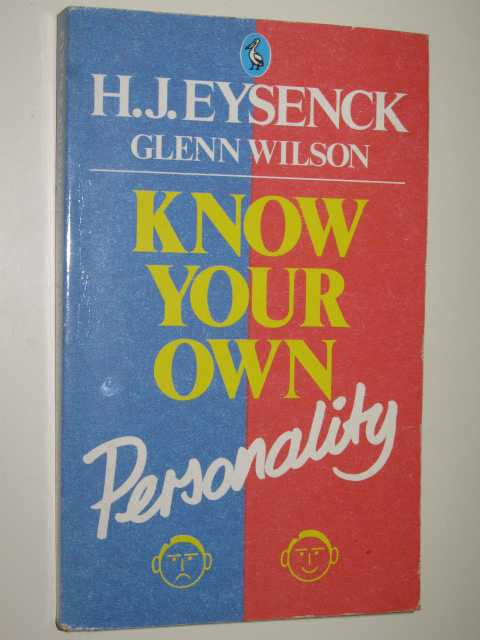 Know Your Own Personality