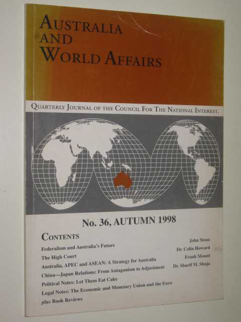 Australia And World Affairs