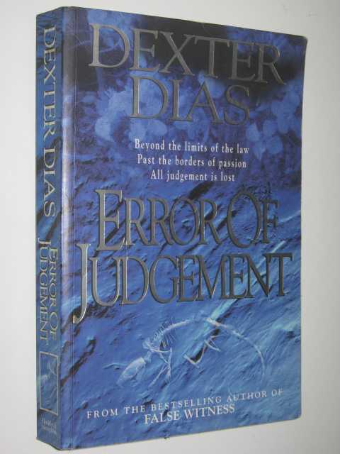 Error of Judgement