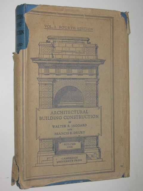 Architectural Building Construction Volume 1