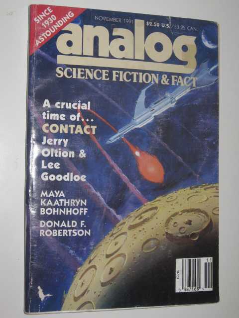 Analog Science Fiction and Fact November 1991 : Vol. CXI, No. 13